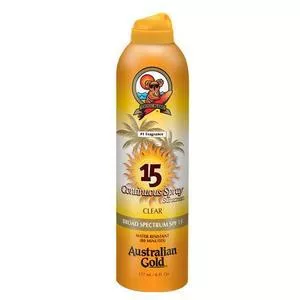 Australian GoldSPF 15 Continuous Spray, Clear, 6 ounce