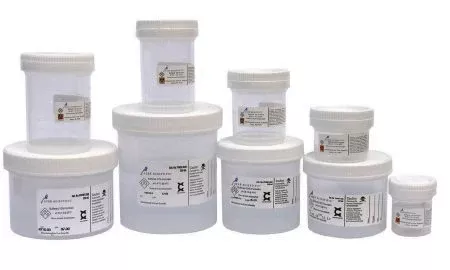 Azer Scientific Prefilled Formalin Container Formalock™ Polypropylene 10 mL Fill in 20 mL (0.67 oz.) Screw Cap Warning Label NonSterile - M-764581-3022 - Case of 128