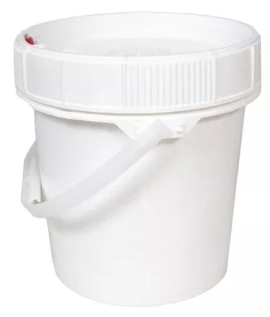 Azer Scientific Prefilled Formalin Container Polyethylene 2,366 mL Fill in 1.25 gal. (160 oz.) Screw Cap Unprinted NonSterile - M-1036484-1763 - Each