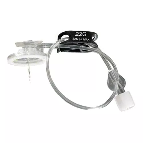 B Braun Surescan™ Safety II Port Access Needle Infusion Set, 22GA OD x 0.6"