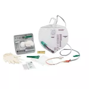 Bard Advance Complete Care Bardex I.C. Foley Catheter Tray with 2000mL Drainage Bag 14Fr