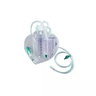 BARD Drain Bag with Urine Meter, SAFETY-FLOW Outlet