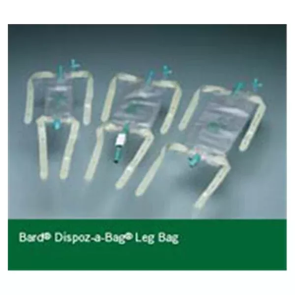 Bard Medical Division Bag Leg Dispoz-A-Bag 19oz Vinyl Medium 50/Ca (150319)