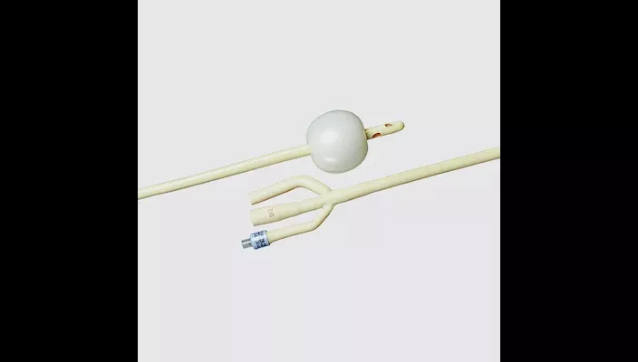 BARDEX I.C. Infection Control Foley Catheter, 3-Way, 22 Fr, 30cc
