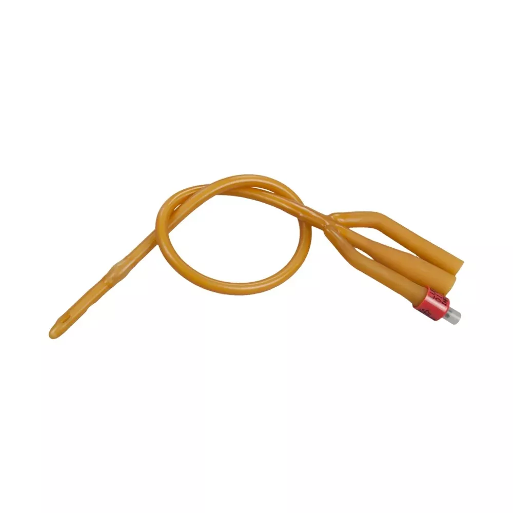 Bardex Lubricath Continuous Irrigation 3-Way Foley Catheter, Hydrogel Coated, Straight Tip