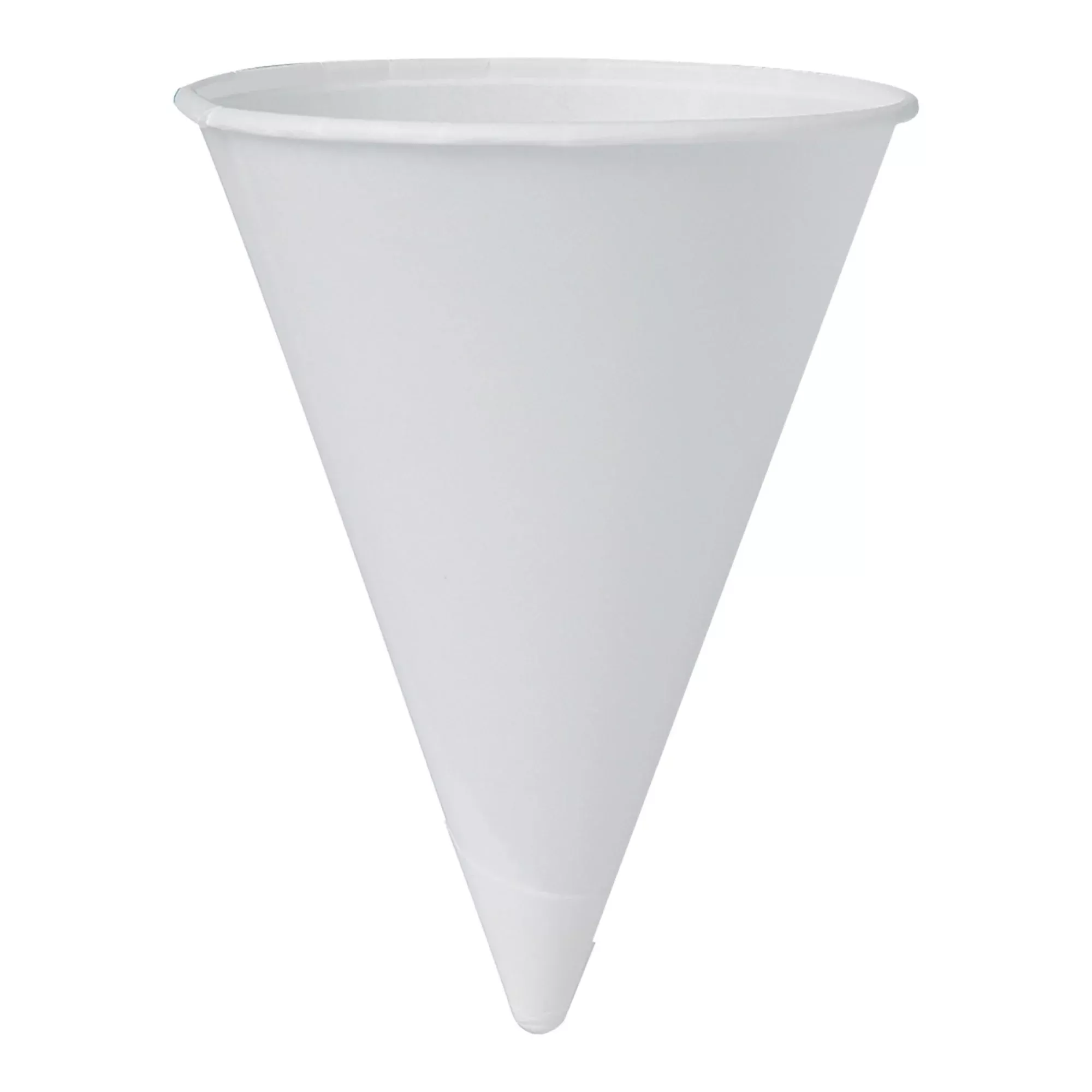 Bare Paper Cone Drinking Cup, 4¼-ounce capacity