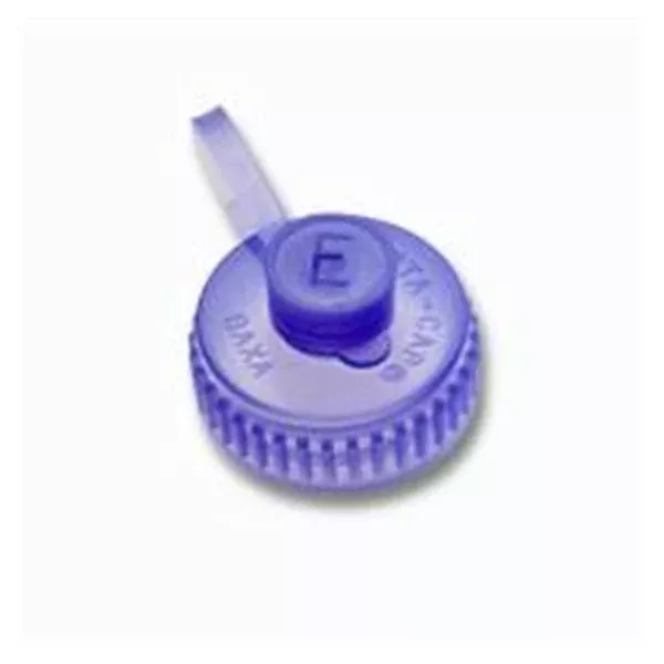 Baxter Anesthetic & Crit Care Adapter Bottle Adaptacap Polyethylene Blue 100/Ca