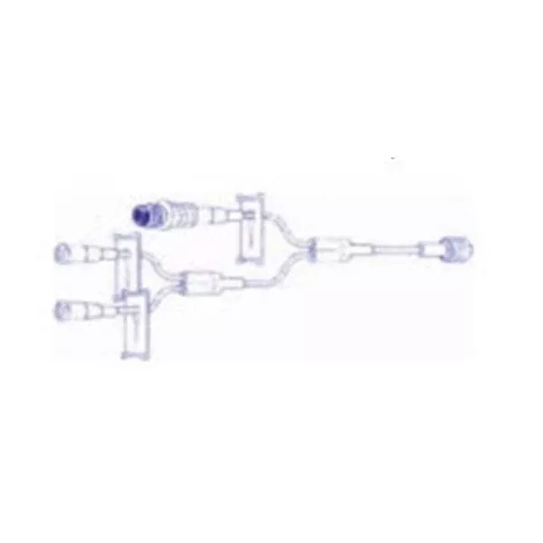 Baxter Healthcare 3-Lead Catheter Extension Set 5.9 Inj St M LL Adptr 200/Ca