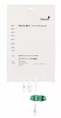 Baxter Healthcare Bag Compounder Exactamix Empty 2000mL 50/Ca