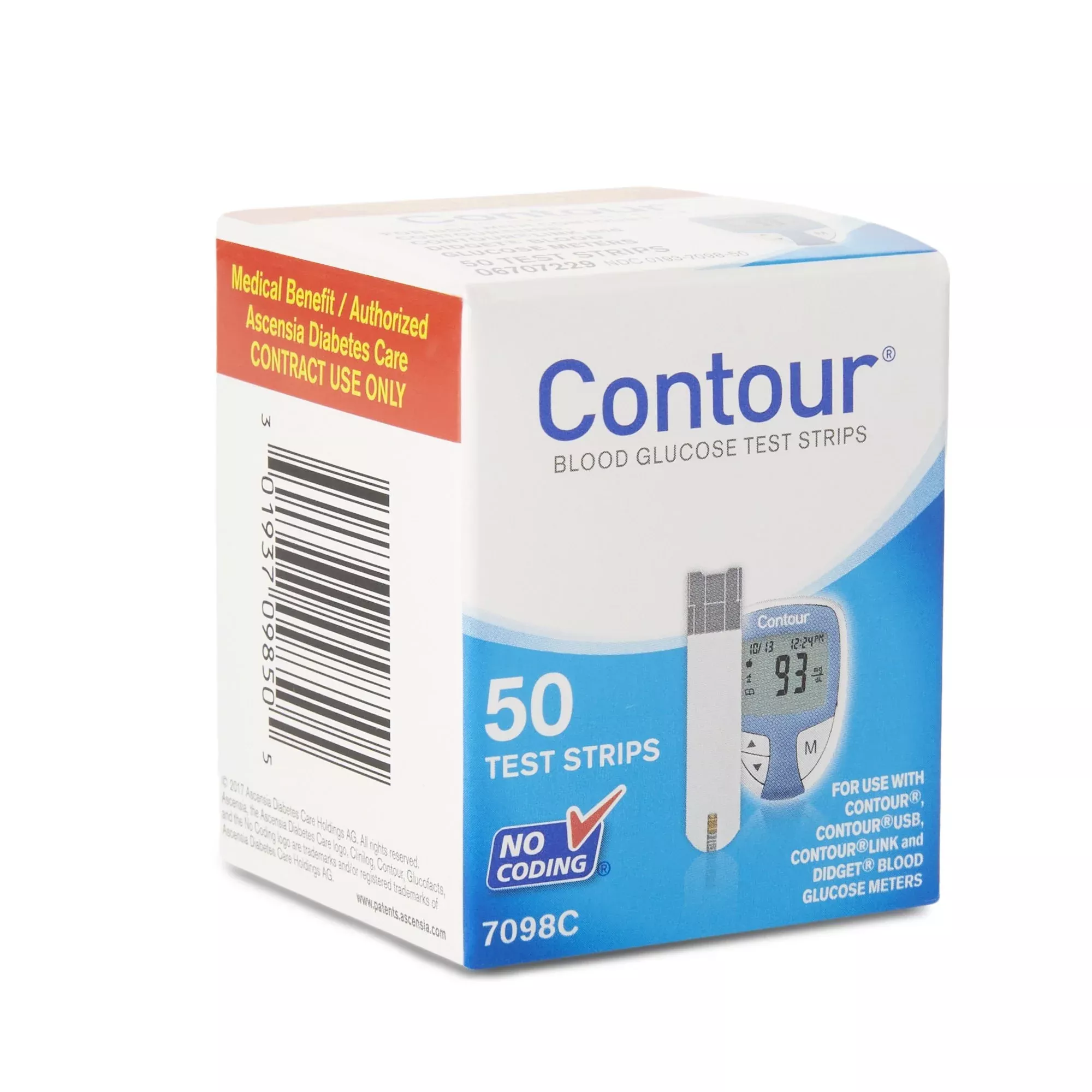Bayer Contour Blood Glucose Test Strips