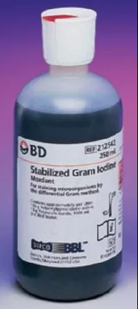 BD Gram Iodine Stain BD BBL™ 4 X 250 mL - M-387262-1851 - Pack of 4