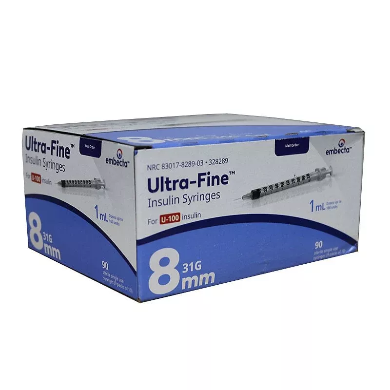 BD Insulin Syringe Ultra-Fine™ II Needle, U-100