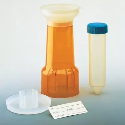 BD Sputum Collection Kit BD Falcon™ 50 mL Plastic Tube Sterile - M-17342-4176 - Case of 72