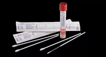 BD Universal Viral Transport Vial 1 mL, 2 to 25°C For Directigen EZ Flu A+B and Directigen EZ RSV Test Kits - M-936878-1690 - Box of 50