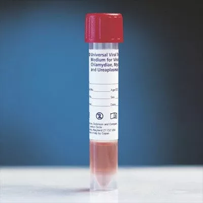 BD Universal Viral Transport Vial BD™ Plastic 3 mL Screw Cap - M-996693-230 - Pack of 50