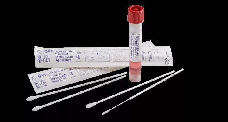 BD Universal Viral Transport Vial, use w/ Directigen EZ Flu A+B & RSV Test Kits