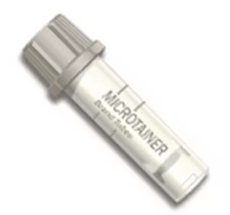 Becton Dickinson BD Microtainer Capillary Blood Collection Tube Glucose Determination Sodium Fluoride / Na2 EDTA Additive 15.3 X 46 mm 400 µL to 600 µL Gray BD Microgard™ Closure Plastic Tube - M-418657-4567 - Case of 200