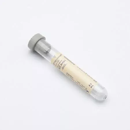 Becton Dickinson BD Vacutainer Plus C & S Preservative Urinalysis Tube Round Bottom Boric Acid / Sodium Formate / Sodium Borate Preservative Additive 13 X 75 mm 4 mL Gray Conventional Closure Plastic Tube - M-470786-758 - Box of 100