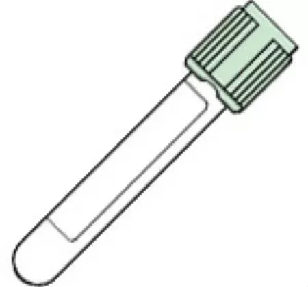 Becton Dickinson BD Vacutainer PST™ Venous Blood Collection Tube Plasma Tube Lithium Heparin / Separator Gel Additive 13 X 75 mm 3 mL Green BD Hemogard™ Closure Plastic Tube - M-297298-3671 - Box of 100