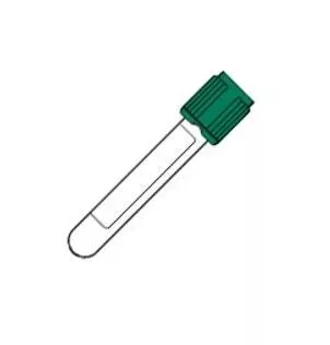 Becton Dickinson BD Vacutainer Venous Blood Collection Tube Plasma Tube Sodium Heparin Additive 13 X 75 mm 4 mL Green BD Hemogard™ Closure Plastic Tube - M-341458-2480 - Box of 100