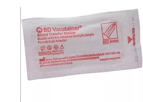 Becton Dickinson Blood Transfer Device BD Vacutainer For Needleless Transfer of Blood - M-1134448-3882 - Case of 198