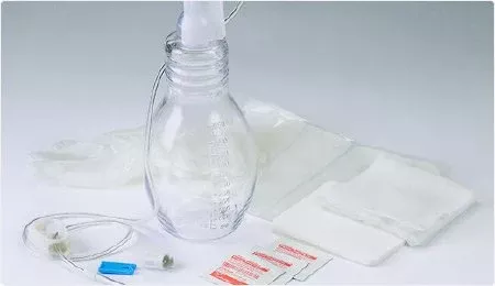 Becton Dickinson Bottle PleurX Vacuum 500 mL (16 oz.) - M-682515-255 - Case of 10