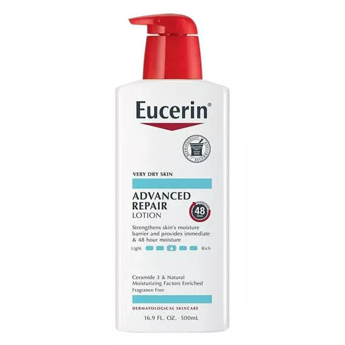 Beiersdorf Eucerin Advanced Repair Skin Lotion, 16.9 oz