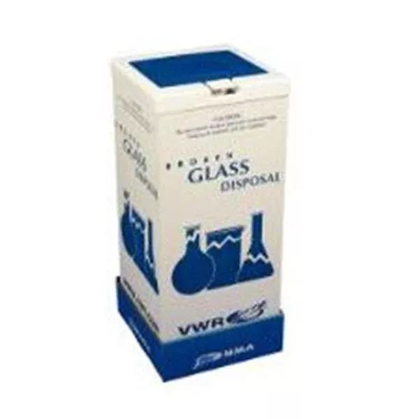 Bel-Art Products Box Floor Disposal Fisherbrand Standard Crdbrd/PP White/Blue 6/Pk