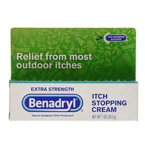Benadryl Itch Stopping Cream, Extra Strength, 1 oz