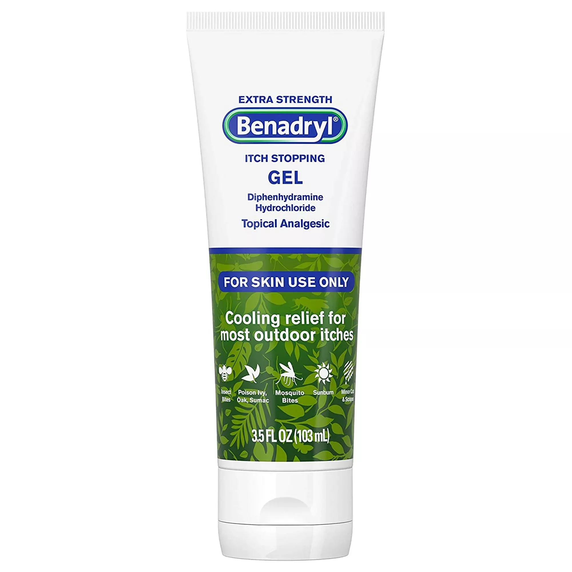 Benadryl Itch Stopping Diphenhydramine Topical Analgesic Gel Extra Strength