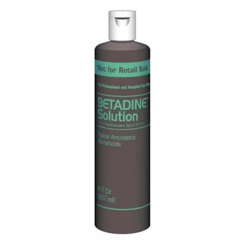 Betadine Solution 10% 8 oz. Bottle