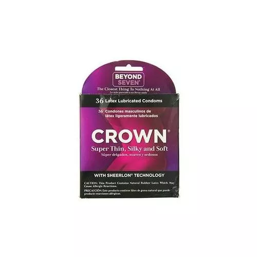 Beyond Seven Crown Condoms 24 ct