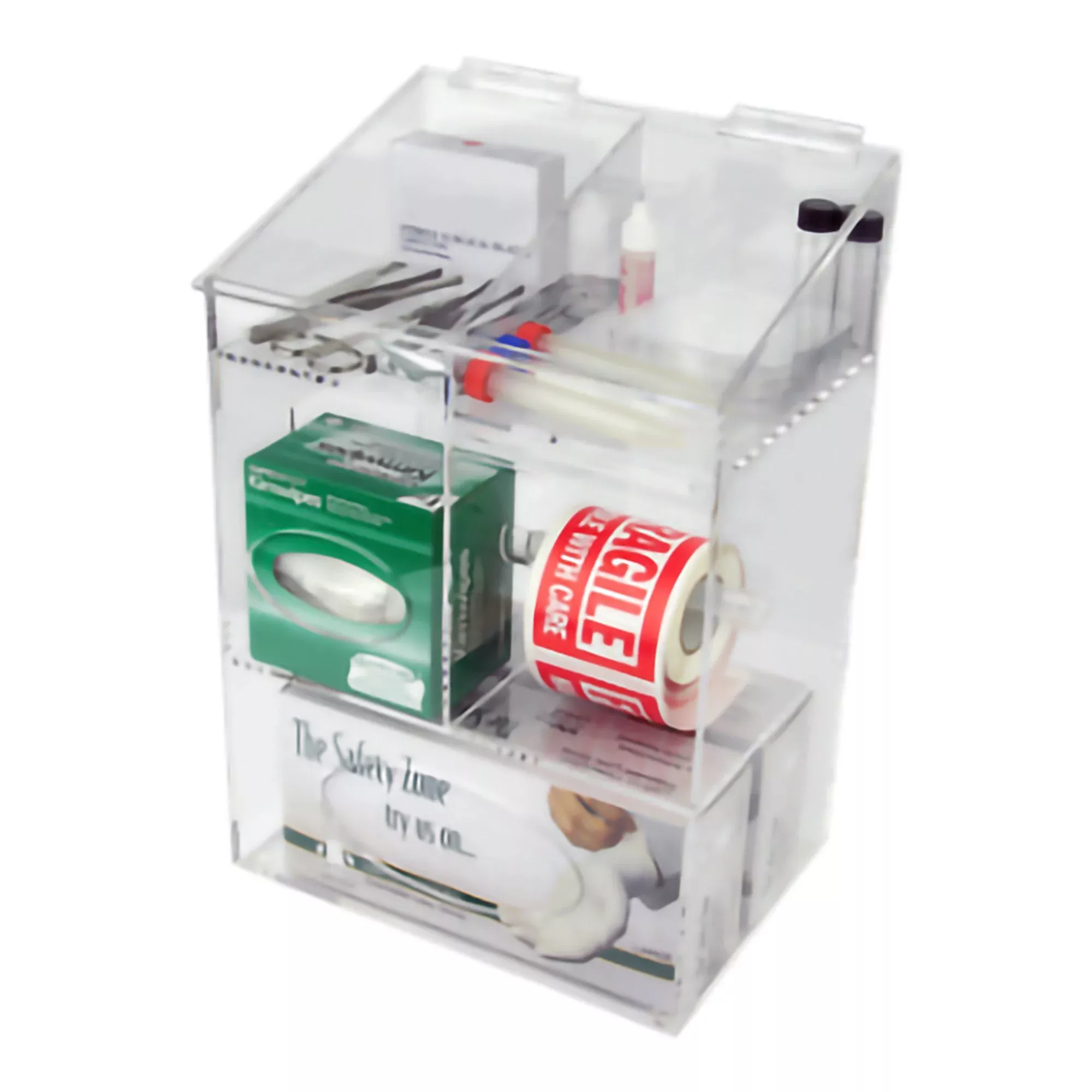 Bin Clear Acrylic 11.5 X 7 X 16.5 Inch