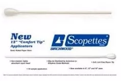 Birchwood Laboratories Proctoscopic Swabstick Scopettes Jr. 8 Inch Length NonSterile - M-733961-3335 - Box of 100