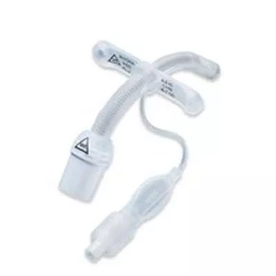 Bivona FlexTend TTS Neonatal Straight Neck Flange Tracheostomy Tube, Size 2.5