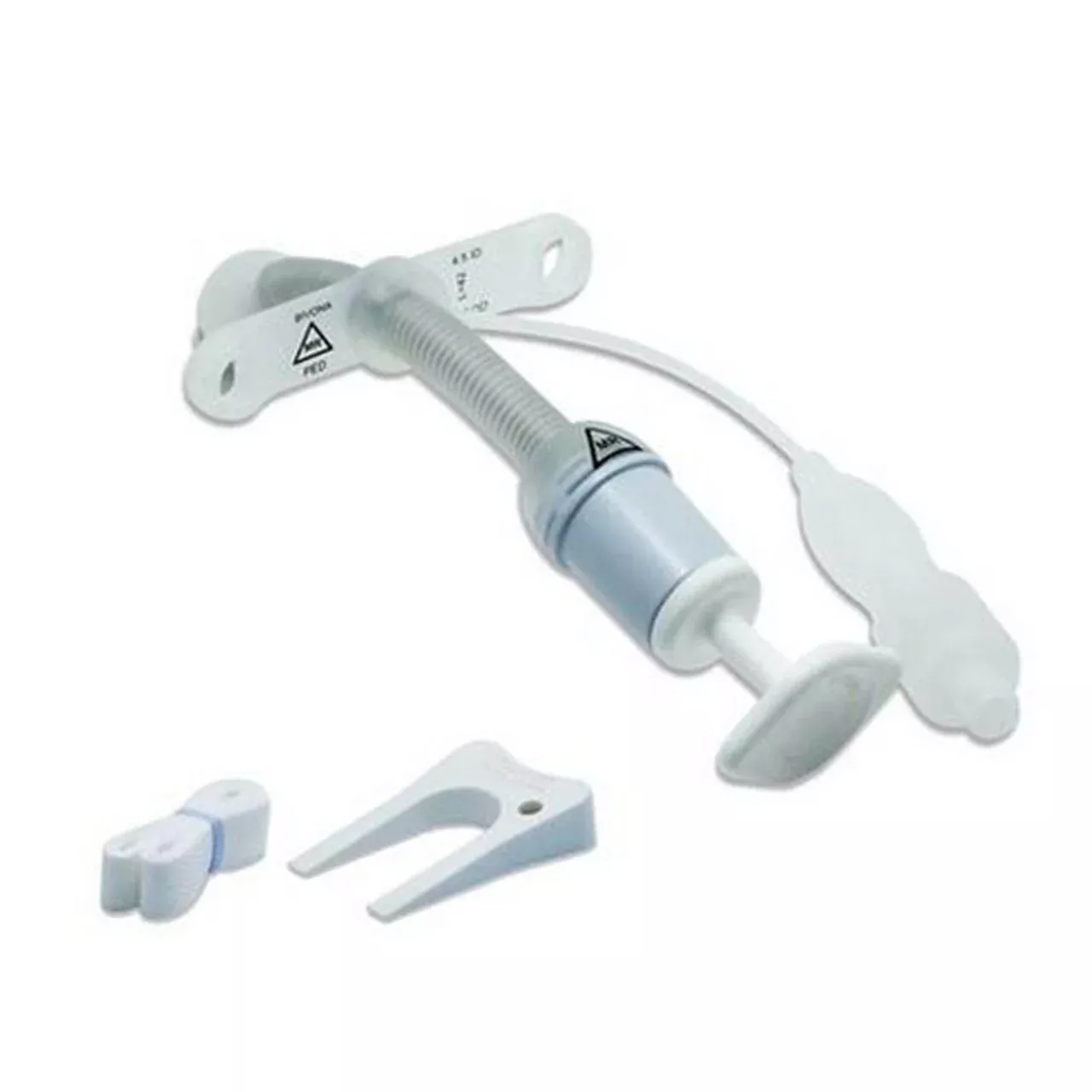 Bivona FlexTend TTS Neonatal Straight Neck Flange Tracheostomy Tube, Size 4.0