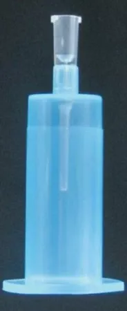 Blood Transfer Device with Female Luer Adapter McKesson Translucent Blue, Plastic For the Needleless Transfer of Blood - M-1136602-4598 - Case of 800