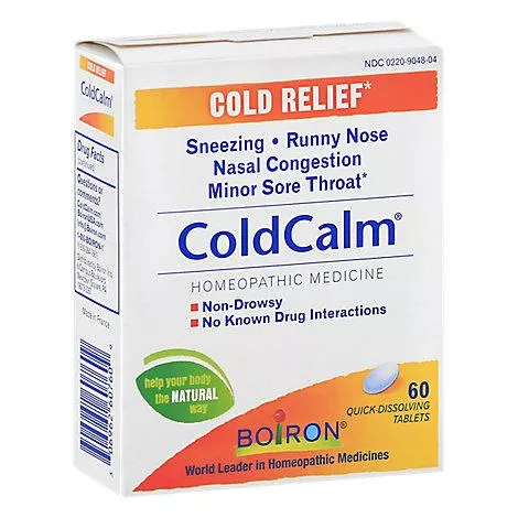 Boiron Coldcalm Cold Relief Tablet (60 Count)