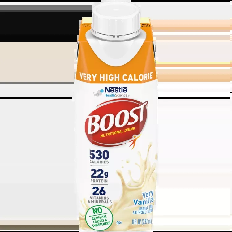 BOOST, VHC Vanilla, 8 fl Ounce Tetra Prisma