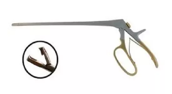 BR Surgical Biopsy Punch Cervical Tschlr-Mrgn Gold Series 9.75 3x7 Bt SS Ea