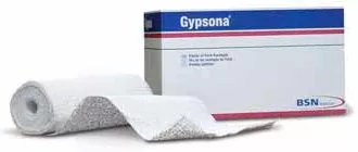BSN Medical Bandage Cstng Gypsn S Plstr 8x5 RL 24Mnt XFst St Tm LF Wht 12/Bx