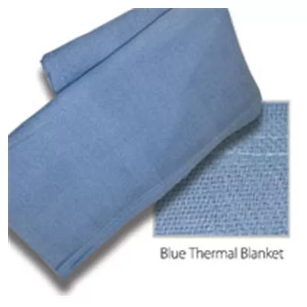 Calderon TextilesBlanket Thermal 66x90" Blue Ea