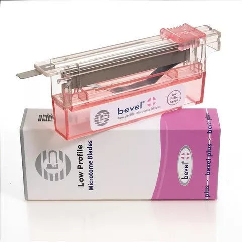 Cancer Diagnostics BLADE, MICROTOME BEVEL PLUS LOW PROFILE (50/BX) - M-1094309-4611 - Box of 1