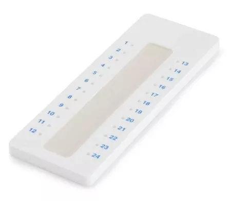Capillary Tube Holding Tray McKesson 24 Place, Wax Sealant For Microhematocrit Capillary Tubes - M-862529-3936 - Box of 10