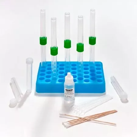 Caplugs Test Kit FPC Parasitology Fecal Parasite Concentrator Stool Sample 100 Tests - M-893794-44 - Case of 100