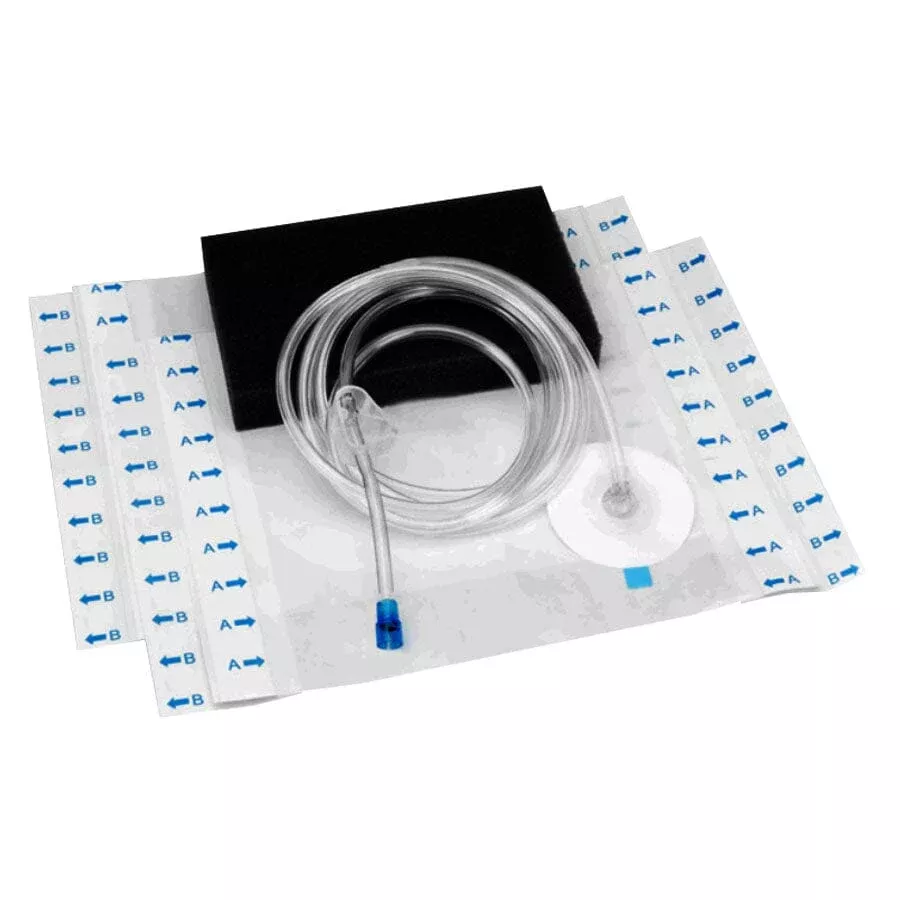 Cardinal Health™ Catalyst™ Negative Pressure Wound Therapy Dressing Kit, Black Foam, Occlusion Detection, Large, 15cm x 25cm x 3cm