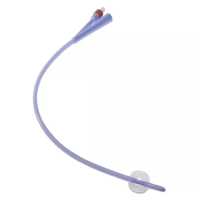 Cardinal Health™ Dover™ 100% Silicone Foley Catheter, 2-Way, 16Fr OD, 16'' 30mL