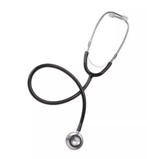 Cardinal Health Dual-head Stethoscope, Adult, Black