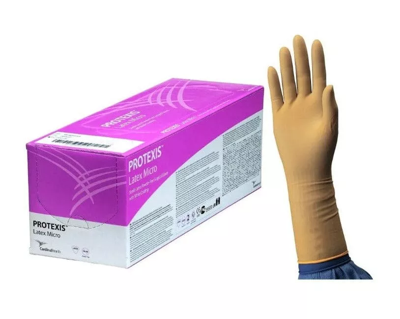 Cardinal Health™ Protexis Latex Micro Surgical Glove, Powder-Free, 11.1" Light Brown
