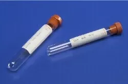 Cardinal Monoject™ Venous Blood Collection Tube Serum Tube Plain 16 X 75 mm 7 mL Red Conventional Closure Glass Tube - M-530554-757 - Case of 1000